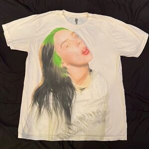 Billie Eilish RARE Concert / Tour T-Shirt Size Large
